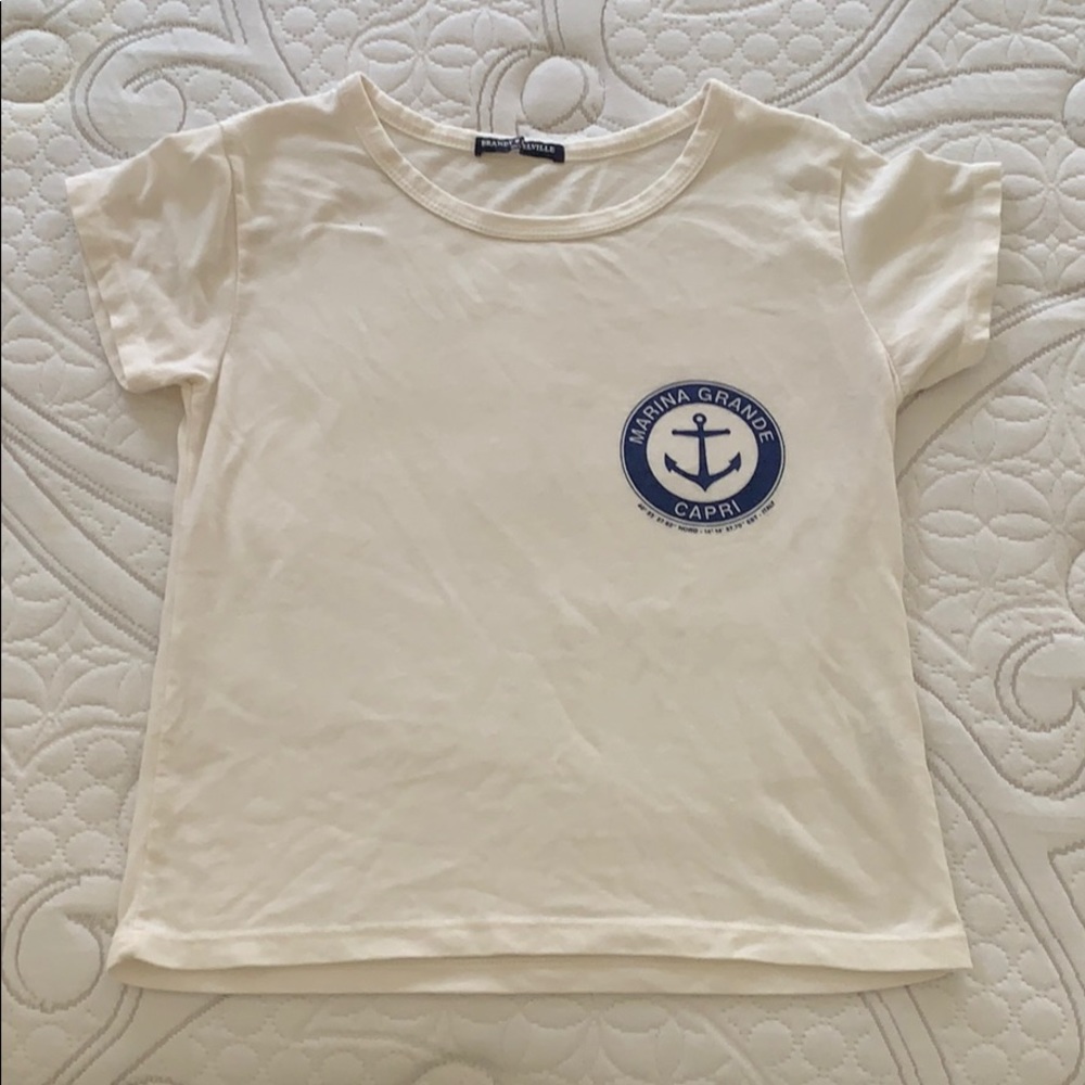 Brandy Melville crop tee